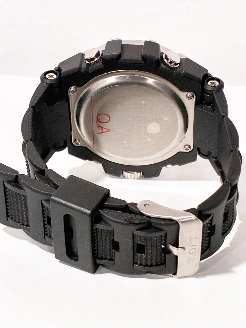 Waterproof Sports Quartz Electronic Rubber Band Watch